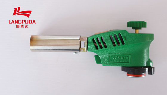 Przenośny pistolet płomieniowy Green Wild Camp, automatyczna latarka gazowa 16 cm