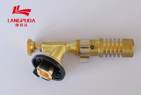 Mosiężny plastikowy palnik spawalniczy 115 mm z gazem butanowym Automatyczny zapłon