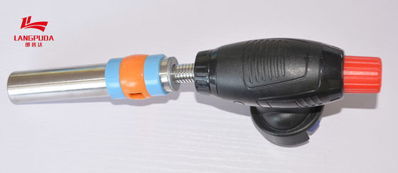 Metalowy 24 cm elektryczny pistolet płomieniowy, palnik na butan do wielokrotnego napełniania w kuchni