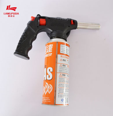 ISO9001 Metalowa przenośna latarka na butan 22 cm do spawania