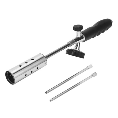 Czarny pistolet do spawania gazowego o długości 80 cm, profesjonalne narzędzie do lutowania i spawania gazowego