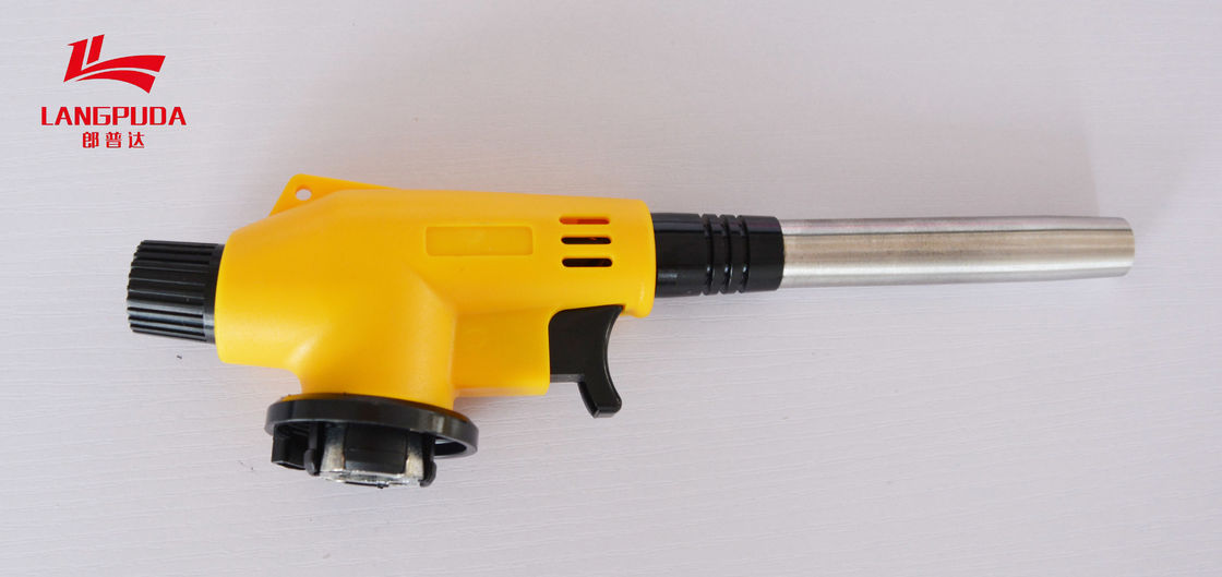 Przenośny mosiężny pistolet gazowy 200 mm, palnik gazowy na zewnątrz kempingowy